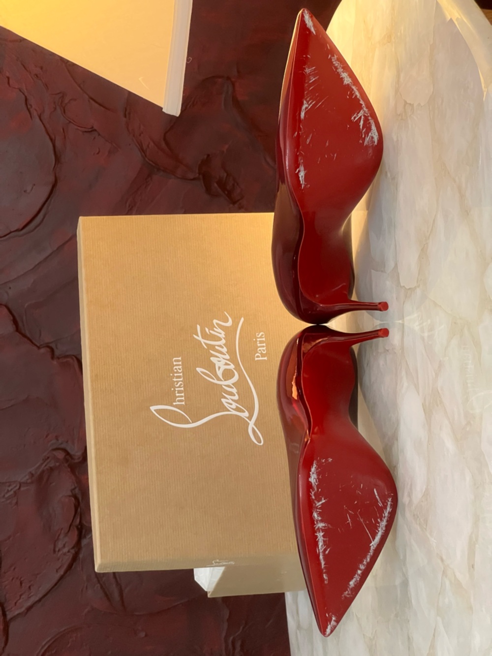 Authentic Exclusive Christian Louboutin Kate 100 Pumps - Picture 8 of 17